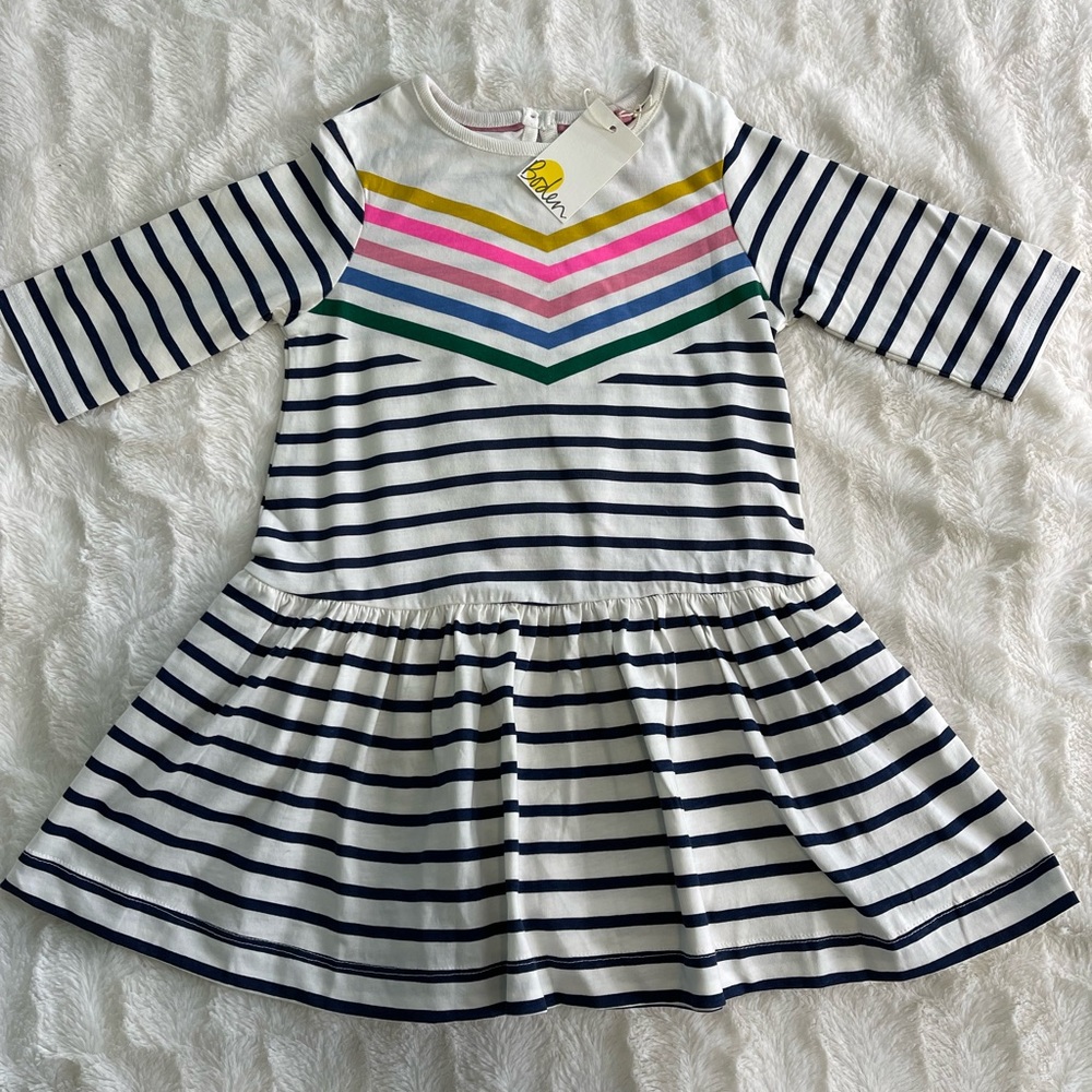 Mini Boden Dress, size 2-3T, NWT